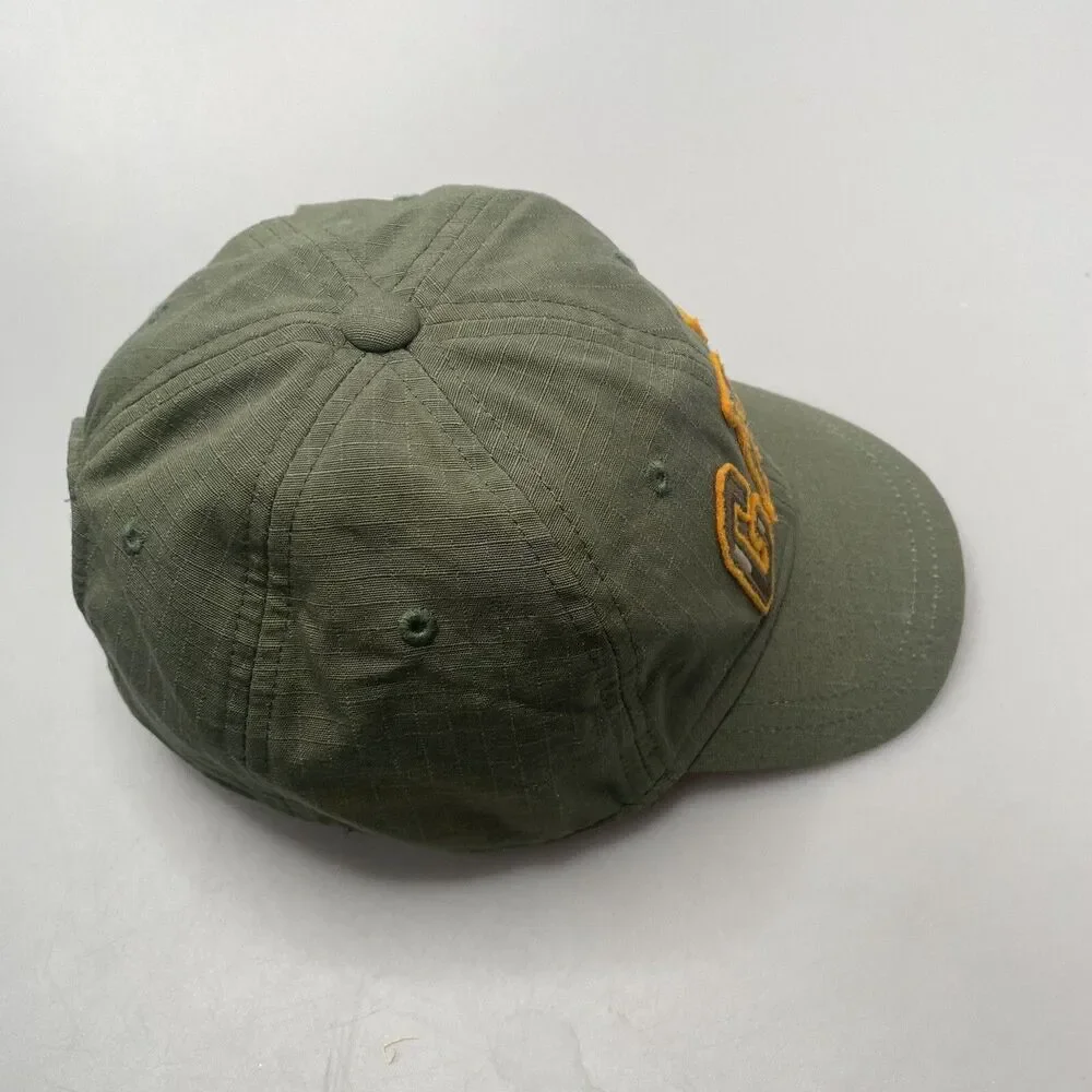 Baby Gap Toddler Green Ball Cap Hat Elastic Back Baseball Pocket 4-5T